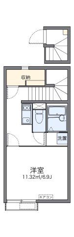 レオネクストハイツ忘れな草の間取り画像