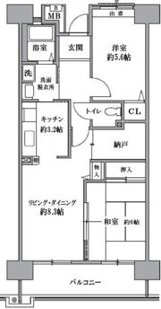 T’s garden清瀬の間取り画像