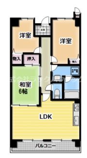 今福グリーンマンションの間取り画像