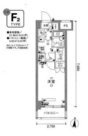 スカイコート文京白山第3の間取り画像
