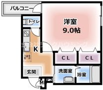 フジパレス守口の間取り画像