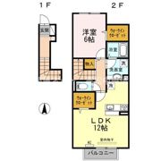 アリエッタ B棟の間取り画像