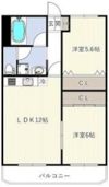 グリースシャトー桃山台の間取り画像