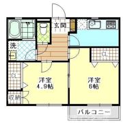LIBERTY扇町の間取り画像