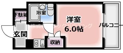エムロード豊秀の間取り画像