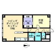 旭川スカイハイツの間取り画像