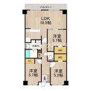 PHOENIX COURT 交野Ⅰの間取り画像