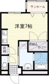 中平ヒルズの間取り画像