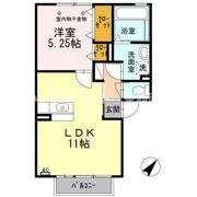 プレジオ高松Aの間取り画像