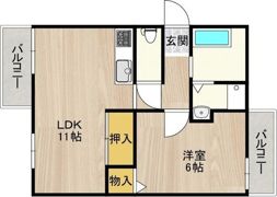 JMRレジデンス新大阪(旧メロディハイム新大阪)の間取り画像