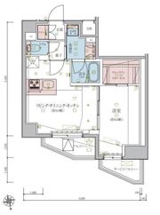 リヴシティ飯田橋の間取り画像