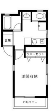 Rコートの間取り画像
