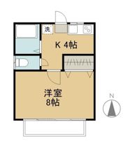 コーポハーベストの間取り画像