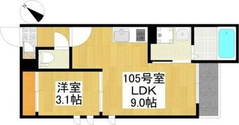 GRANDTIC LUKE瓢箪山の間取り画像