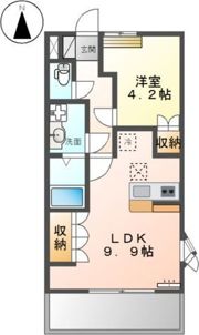 ファインパストラルⅡの間取り画像