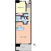 ライフレビュー横濱関内スクエアⅡの間取り画像