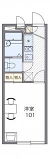 レオパレス髙田アパルトマンの間取り画像