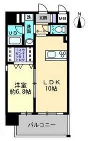 ハアラン高柳の間取り画像