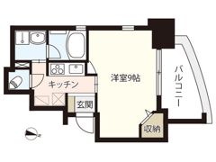 ヴィラ博丈(ヒロタケ)的場町の間取り画像