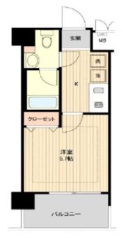 レオンコンフォート新梅田Ⅱの間取り画像