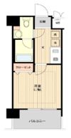 レオンコンフォート新梅田Ⅱの間取り画像