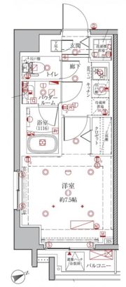 クレイシア浅草橋の間取り画像