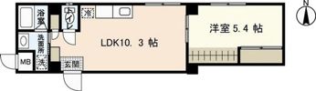 ヒルヴィスタ三滝の間取り画像