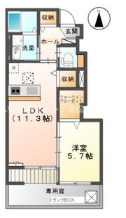 ルピナス Aの間取り画像
