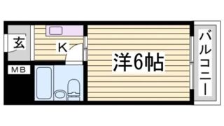 メゾンド六甲パートⅠの間取り画像