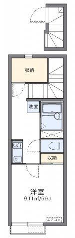 レオネクストミル フルールの間取り画像