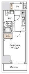 BandoubashiRentalApartmentの間取り画像