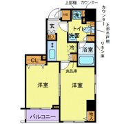 トーシンフェニックス五反田の間取り画像