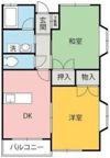 モンパレス赤堀Ⅱの間取り画像