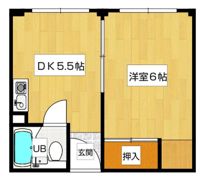 フレンドリー十三東の間取り画像