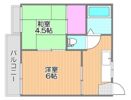コーポフクシマの間取り画像