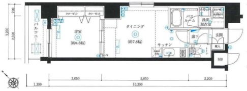 フェニックス横濱初音町の間取り画像