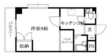 サンテラスTの間取り画像