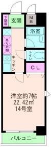 ロイヤル天満橋の間取り画像