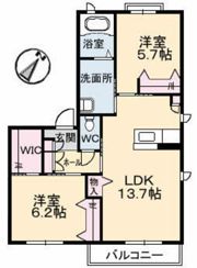 メゾン大町ヒルズC棟の間取り画像