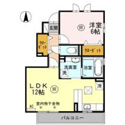 ソレールメゾンAの間取り画像