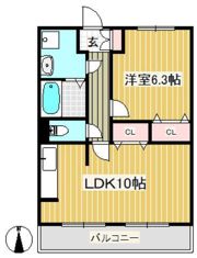 アステール宮前平の間取り画像