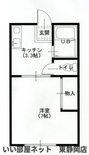 ITBハイツの間取り画像