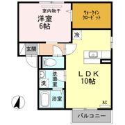 Green hills Ⅲの間取り画像