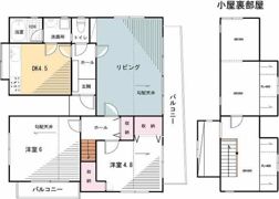 野川ハイツの間取り画像