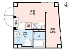 Deuxieme Aiferの間取り画像