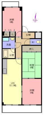 ラピス ド 相生の間取り画像