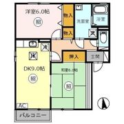 扇山パーク Bの間取り画像