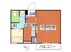 ブランニュー高島台の間取り画像