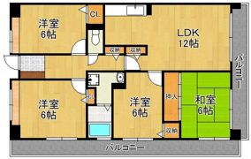 エクレール下曽根駅前 310号室の間取り画像