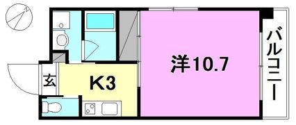 LUST YANAIMACHI 2の間取り画像